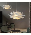 Scandinavian style pendant lamps -  Step Into Design PEONY pendant lamp white 50 cm ST-8879P white - product 2