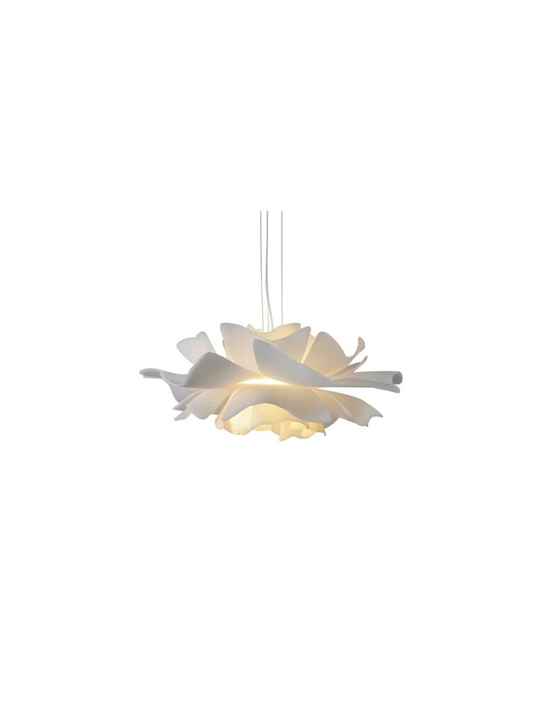 Scandinavian style pendant lamps -  Step Into Design PEONY pendant lamp white 50 cm ST-8879P white - product kolory-swiatla.pl 5