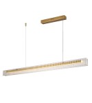 Pendant lamps over the island -  Step Into Design LONGIN-120 LED pendant lamp gold 120 cm ST-10538P-L120 - product 1