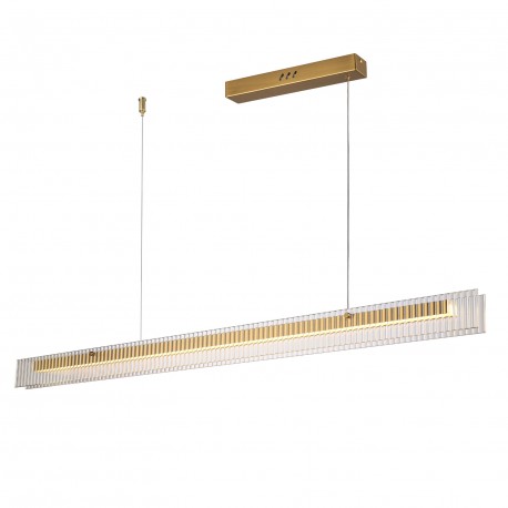  Step Into Design Lampa wisząca LONGIN-120 LED złoty 120 cm ST-10538P-L120