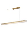  Step Into Design Lampa wisząca LONGIN-120 LED złoty 120 cm ST-10538P-L120
