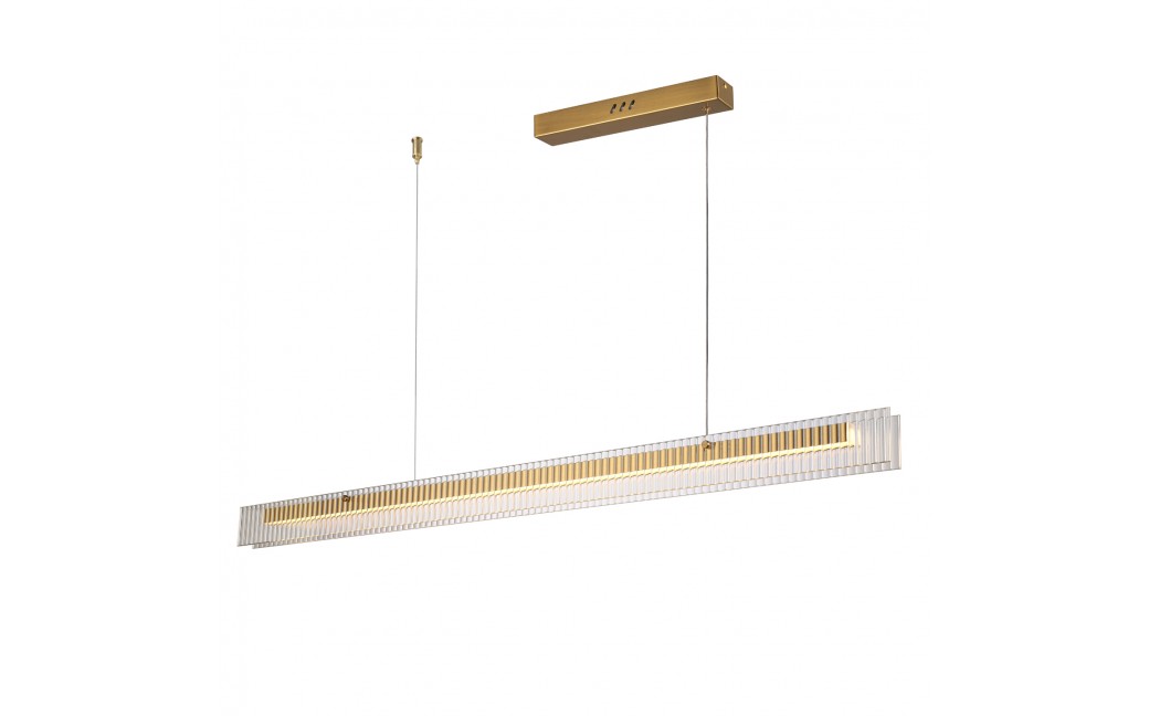  Step Into Design Lampa wisząca LONGIN-120 LED złoty 120 cm ST-10538P-L120