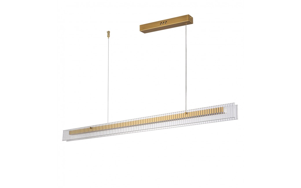  Step Into Design Lampa wisząca LONGIN-120 LED złoty 120 cm ST-10538P-L120