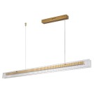 Pendant lamps over the island -  Step Into Design LONGIN-120 LED pendant lamp gold 120 cm ST-10538P-L120 - product 4