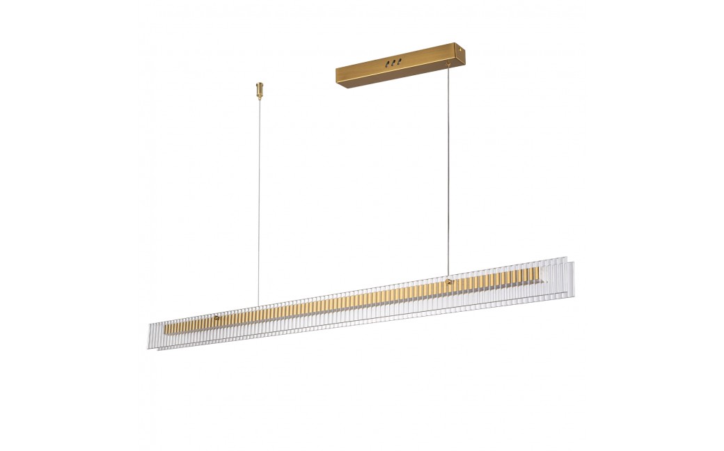  Step Into Design Lampa wisząca LONGIN-120 LED złoty 120 cm ST-10538P-L120