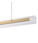 Pendant lamps over the island -  Step Into Design LONGIN-120 LED pendant lamp gold 120 cm ST-10538P-L120 - product 5