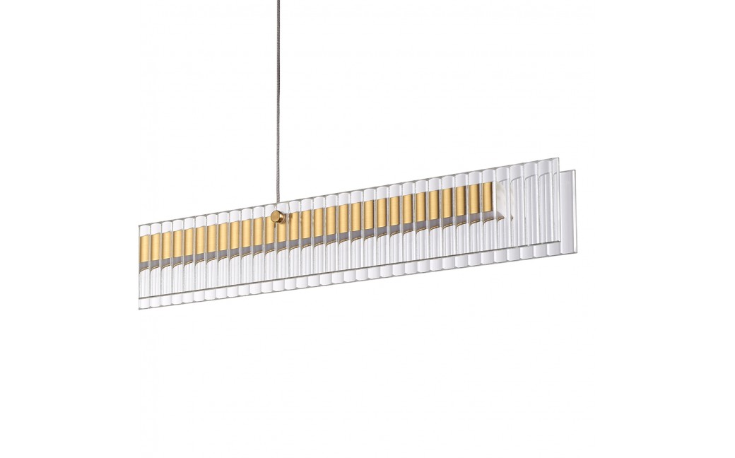  Step Into Design Lampa wisząca LONGIN-120 LED złoty 120 cm ST-10538P-L120