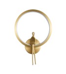 Designer wall lamps -  Step Into Design AMICI RING LED wall lamp gold 27 cm ST-B3607 gold - product 1