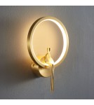 Designer wall lamps -  Step Into Design AMICI RING LED wall lamp gold 27 cm ST-B3607 gold - product 2