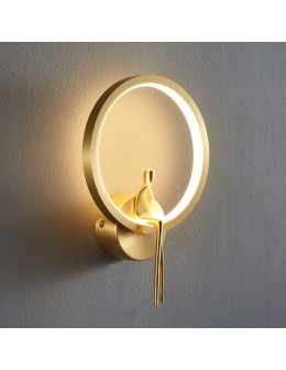 Step Into Design Lampa ścienna AMICI RING LED złota 27 cm ST-B3607 gold - produkt 2