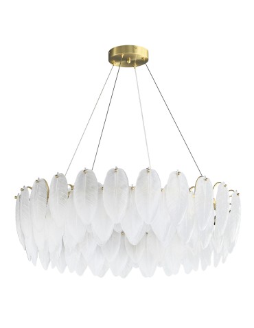  Step Into Design PIUMA pendant lamp brass white 80 cm ST-6289-8 - product 2