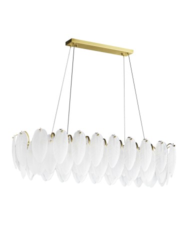  Step Into Design PIUMA LONG pendant lamp white 100 cm ST-6289-10C