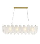 Glamour pendant lamps -  Step Into Design PIUMA LONG pendant lamp white 100 cm ST-6289-10C - product 2