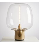 LED table lamps -  Step Into Design FATA transparent gold table lamp 35 *46 cm ST-7278-S GOLD. - product 1