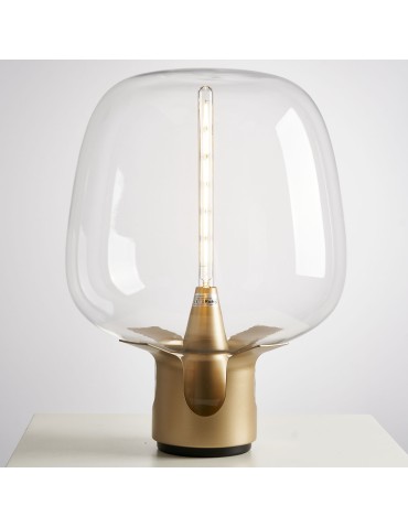  Step Into Design FATA transparent gold table lamp 35 *46 cm ST-7278-S GOLD.