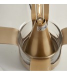 LED table lamps -  Step Into Design FATA transparent gold table lamp 35 *46 cm ST-7278-S GOLD. - product 5