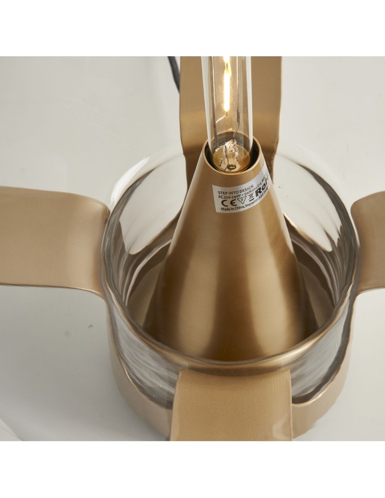 LED table lamps -  Step Into Design FATA transparent gold table lamp 35 *46 cm ST-7278-S GOLD. - product kolory-swiatla.pl 5