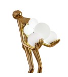 Designer floor lamps -  Step Into Design Floor lamp WOMAN GOLD gloss gold 180 cm F9312 gold - product 4