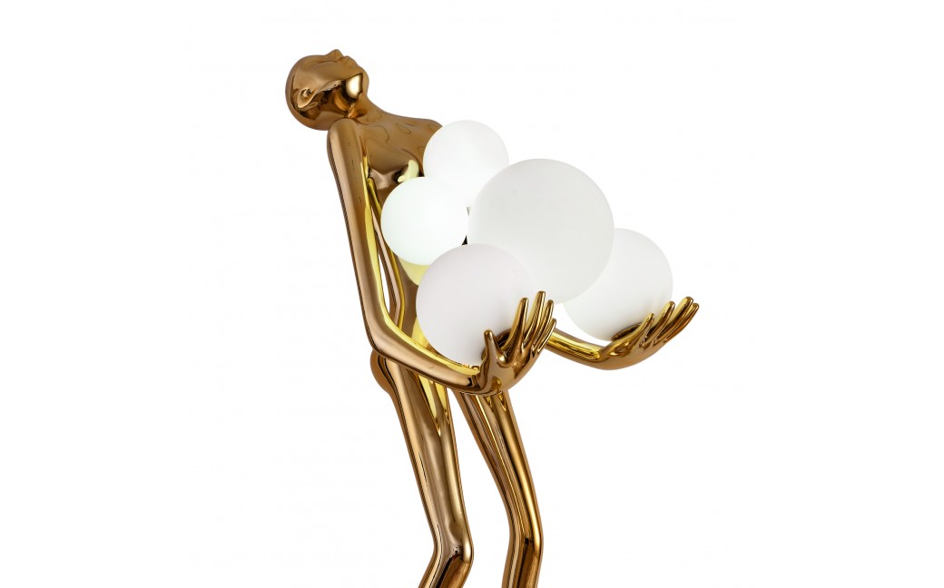  Step Into Design Lampa podłogowa WOMAN GOLD złoty połysk 180 cm F9312 gold