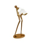 Designer floor lamps -  Step Into Design Floor lamp WOMAN GOLD gloss gold 180 cm F9312 gold - product 5