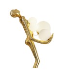 Designer floor lamps -  Step Into Design Floor lamp WOMAN GOLD gloss gold 180 cm F9312 gold - product 6