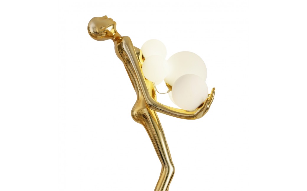  Step Into Design Lampa podłogowa WOMAN GOLD złoty połysk 180 cm F9312 gold