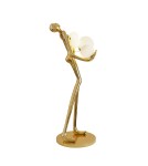 Designer floor lamps -  Step Into Design Floor lamp WOMAN GOLD gloss gold 180 cm F9312 gold - product 7