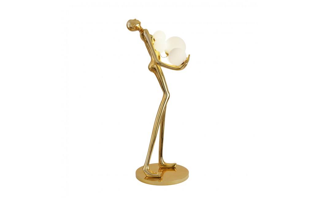  Step Into Design Lampa podłogowa WOMAN GOLD złoty połysk 180 cm F9312 gold