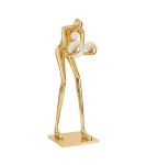 Designer floor lamps -  Step Into Design Floor lamp WOMAN-2 GOLD gold gloss 190 cm DN433-F gold - product 1