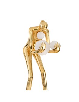  Step Into Design Floor lamp WOMAN-2 GOLD gold gloss 190 cm DN433-F gold - product 2