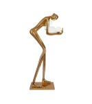 Designer floor lamps -  Step Into Design Floor lamp WOMAN-2 GOLD gold gloss 190 cm DN433-F gold - product 4