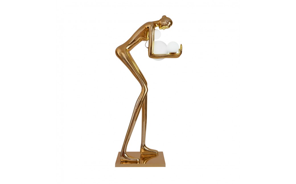  Step Into Design Lampa podłogowa WOMAN-2 GOLD złoty połysk 190 cm DN433-F gold