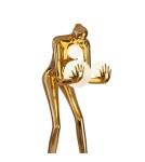 Designer floor lamps -  Step Into Design Floor lamp WOMAN-2 GOLD gold gloss 190 cm DN433-F gold - product 5