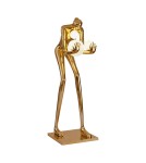 Designer floor lamps -  Step Into Design Floor lamp WOMAN-2 GOLD gold gloss 190 cm DN433-F gold - product 6