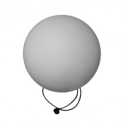  Step Into Design Lampa ogrodowa kula BALL 50 biała 50 cm ES-B050