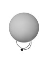  Step Into Design Lampa ogrodowa kula BALL 50 biała 50 cm ES-B050