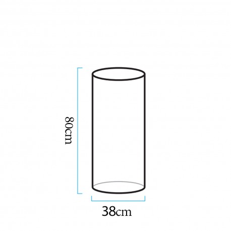  Step Into Design Lampa ogrodowa kolumna TUBE LED RGBW 16 kolorów 80 cm ES-DC030