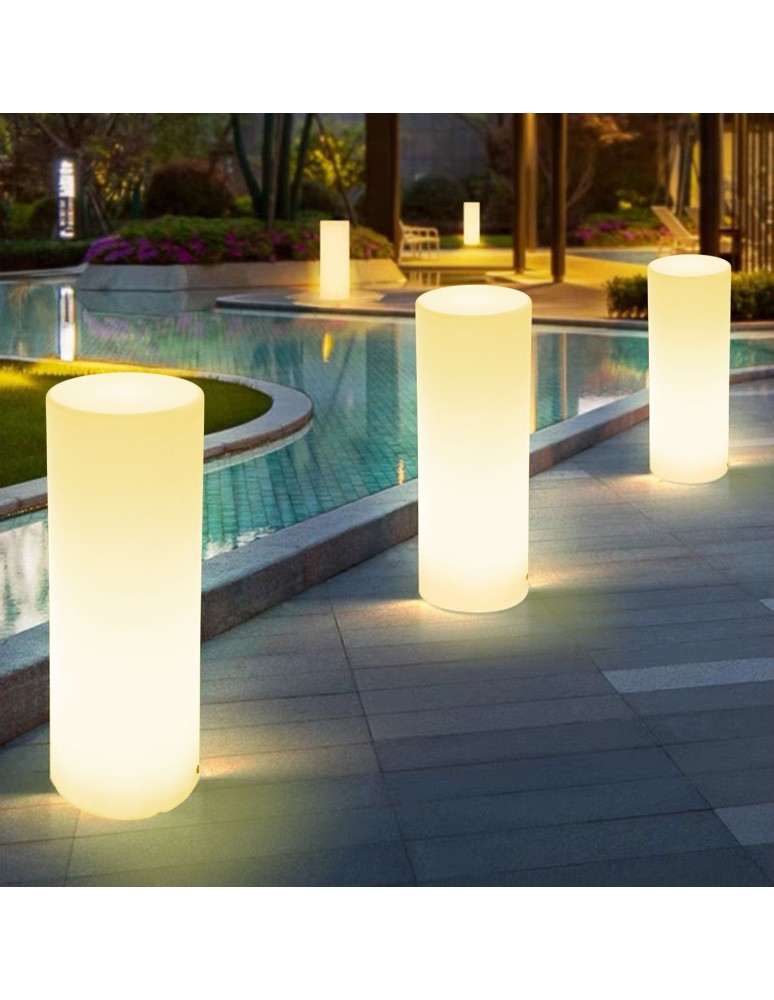 Portable garden lamps -  Step Into Design TUBE LED RGBW 16 color 96 cm column garden lamp ES-DC031 - product kolory-swiatla.pl 2