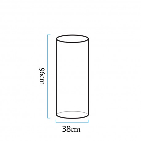  Step Into Design Lampa ogrodowa kolumna TUBE LED RGBW 16 kolorów 96 cm ES-DC031