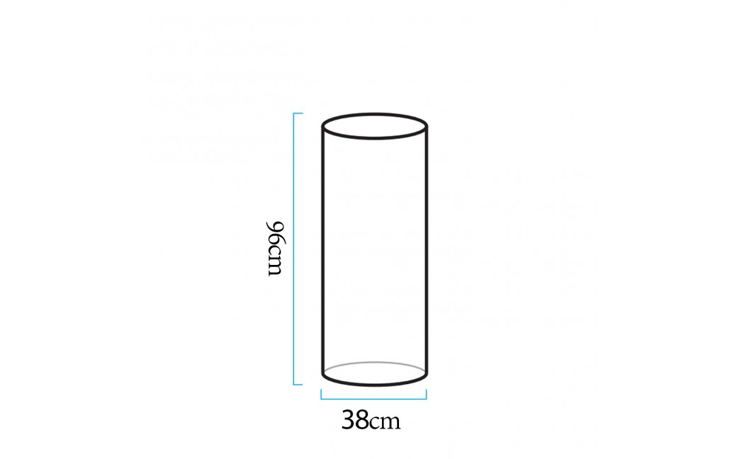  Step Into Design Lampa ogrodowa kolumna TUBE LED RGBW 16 kolorów 96 cm ES-DC031