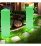 Portable garden lamps -  Step Into Design TUBE LED RGBW 16 color column garden lamp 115 cm ES-DC033 - product 2