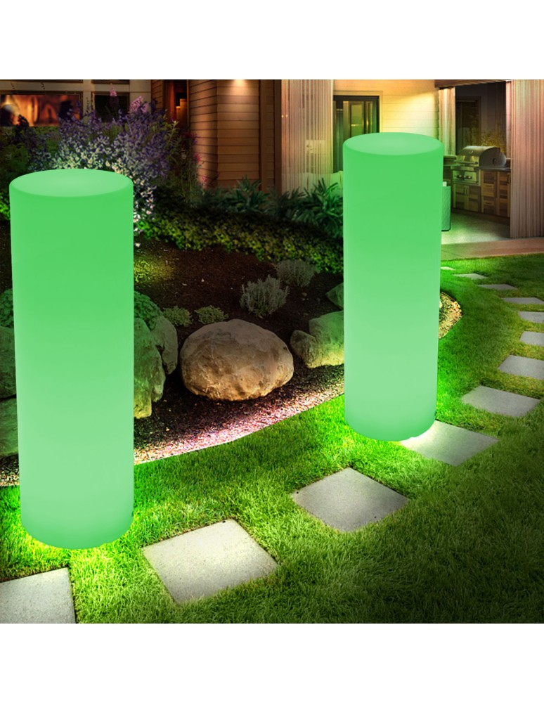 Portable garden lamps -  Step Into Design TUBE LED RGBW 16 color column garden lamp 115 cm ES-DC033 - product kolory-swiatla.pl 2