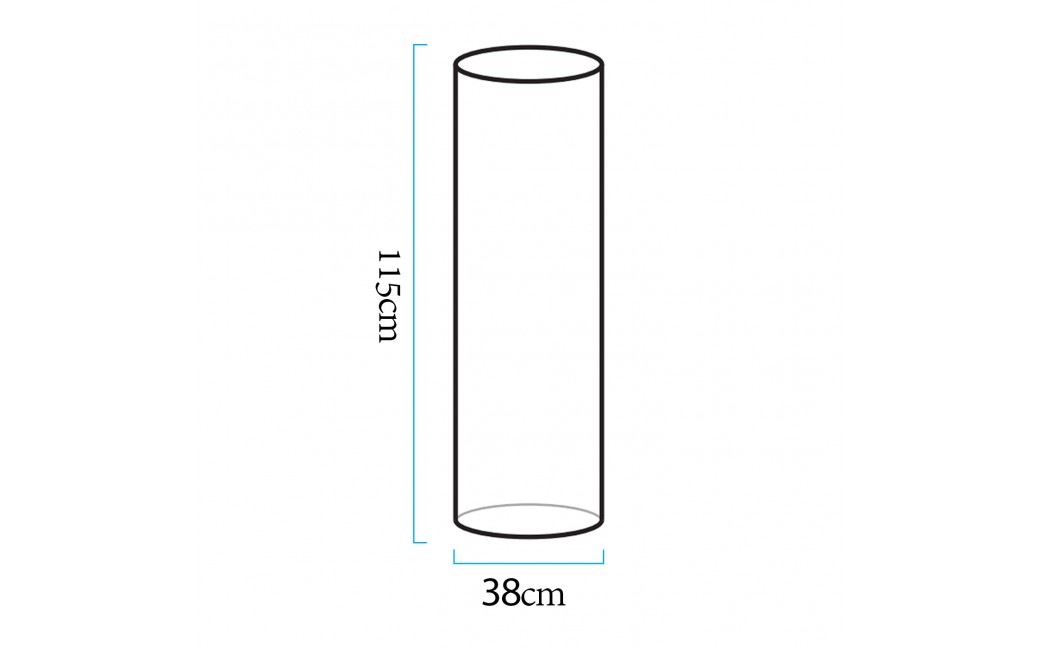  Step Into Design Lampa ogrodowa kolumna TUBE LED RGBW 16 kolorów 115 cm ES-DC033