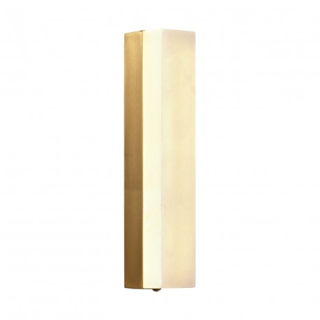  Step Into Design Lampa ścienna BLOCK biały marmur i mosiądz 40 cm ST-3390