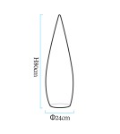 Portable garden lamps -  Step Into Design GHOST LED RGBW standing ghost garden lamp 16 colors 80 cm ES-DC001. - product 8