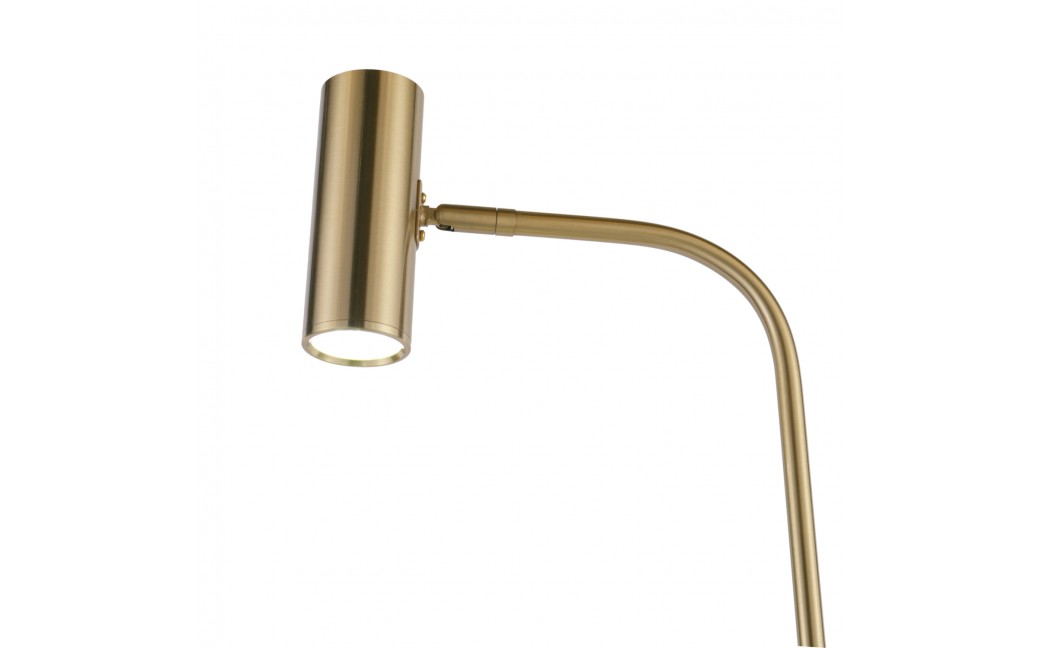 Step Into Design Lampa podłogowa ze stolikiem VINCENT złota 146 cm ST-7027F gold