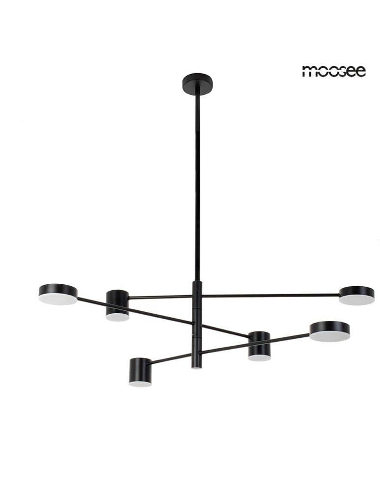 LED pendant lamps - MOOSEE PIAZETTA pendant lamp black (MSE1501100140) - product kolory-swiatla.pl 2