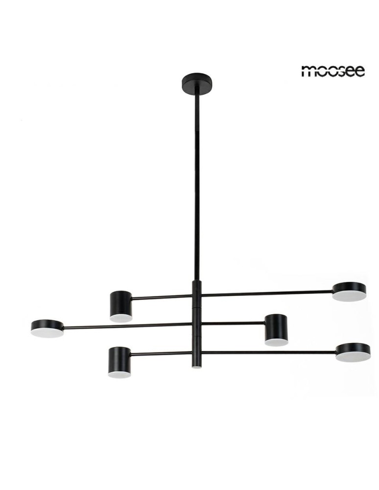 LED pendant lamps - MOOSEE PIAZETTA pendant lamp black (MSE1501100140) - product kolory-swiatla.pl 3