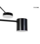 LED pendant lamps - MOOSEE PIAZETTA pendant lamp black (MSE1501100140) - product 4