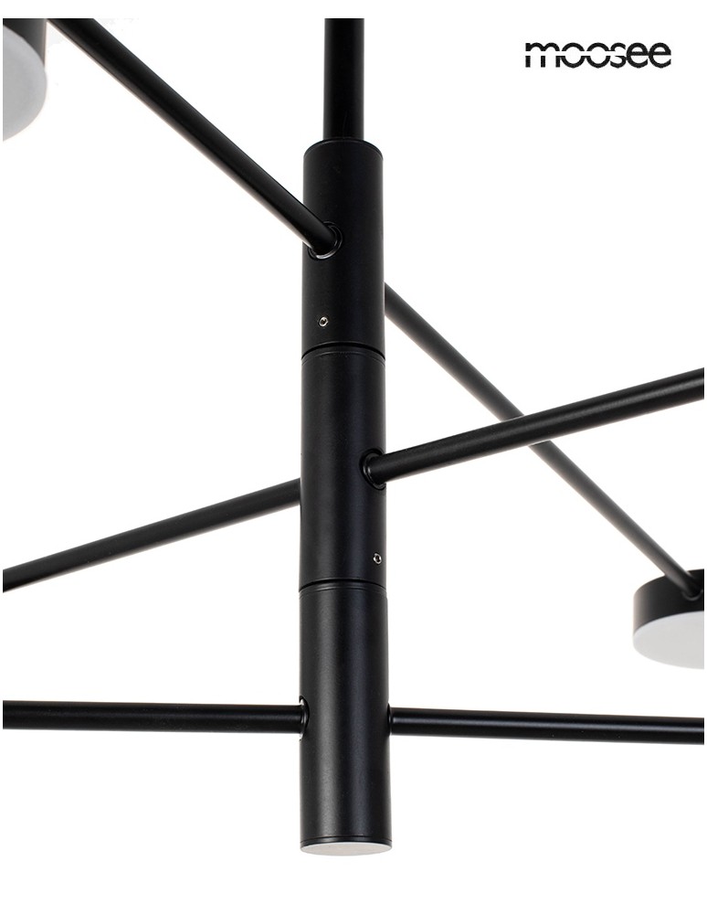 LED pendant lamps - MOOSEE PIAZETTA pendant lamp black (MSE1501100140) - product kolory-swiatla.pl 5